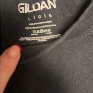 Gildan Black Graphic Tee